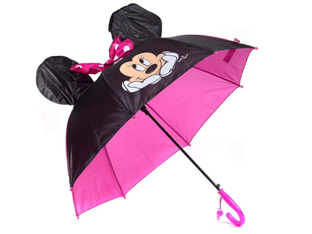 ЗОНТ-ТРОСТЬ складной "Minnie Mouse" диаметр 71 см (арт. 25560632, код 224975)