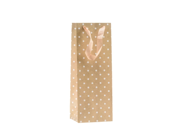ПАКЕТ ПОДАРОЧНЫЙ ДЛЯ БУТЫЛКИ бумажный ламинированный "For you" 13*36*10 см (арт. 5035704, код 357045)