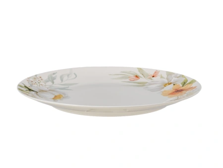 ТАРЕЛКА МЕЛКАЯ фарфоровая "Fleurs" 27 см (арт. DW1011-SPF, код 288014)