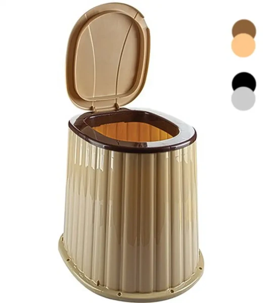 СИДЕНЬЕ ДЛЯ УЛИЧНОГО ТУАЛЕТА пластмассовое 45*38*42 см (арт. 09045R, код 681295)