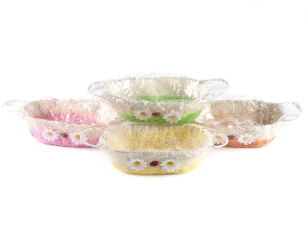 КОРЗИНА декоративная плетеная с ручками 25*14*7 см (арт. PO4005, код 140275)