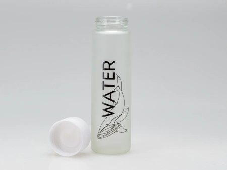 БУТЫЛКА стекло/пластмасса для питья "WATER" 350 мл (арт. 30566303, код 292721)