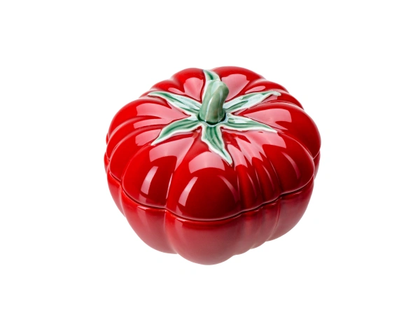 ЕМКОСТЬ ДЛЯ СЫПУЧИХ ПРОДУКТОВ керамическая "Tomato" 15,3*11,2 см (арт. A133870-549, код 281084)