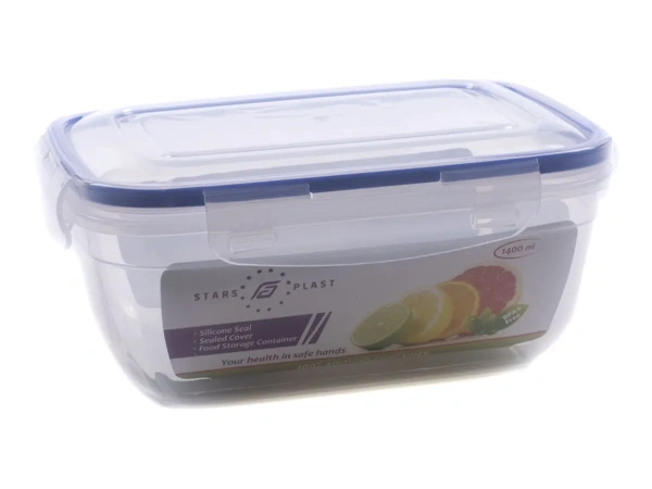 КОНТЕЙНЕР ДЛЯ ПРОДУКТОВ пластмассовый герметичный 1,4 л (арт. 94068, код 940687)