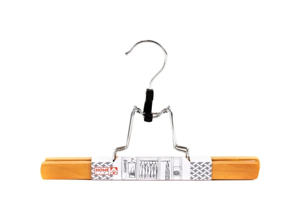 ВЕШАЛКА ДЛЯ БРЮК деревянная 25 см (арт. BB101900, код 251278)