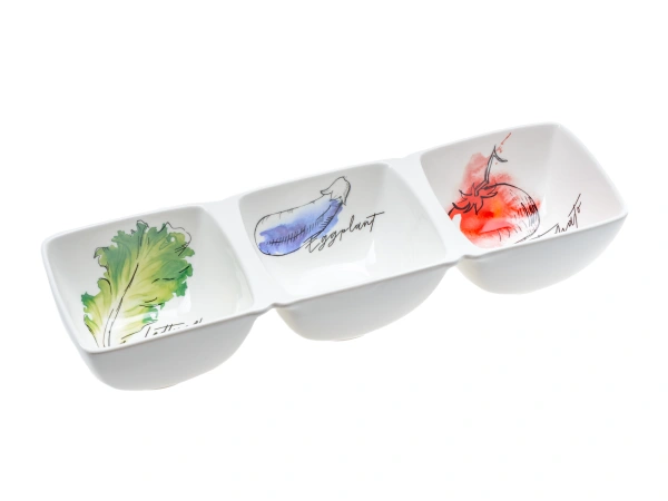 МЕНАЖНИЦА фарфоровая "Vegan" 37*11,8*7,8 см (арт. CHB0666-K73A34, код 278565)