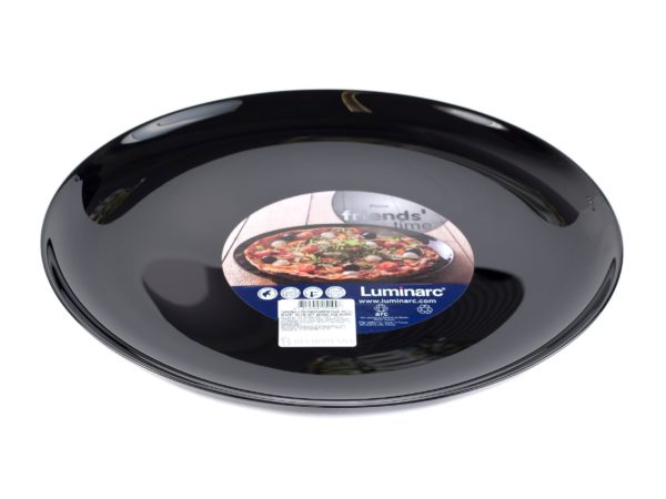 ТАРЕЛКА стеклокерамическая &quot;Pizza Black&quot; 32 см (арт. M0066, код 151998)