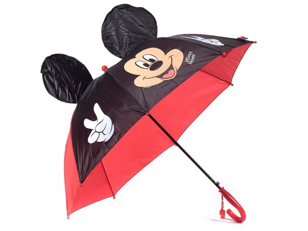 ЗОНТ-ТРОСТЬ складной &quot;Mickey Mouse&quot; диметр 71 см (арт. 25560634, код 224982)